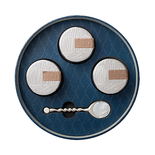 Curated caviar set